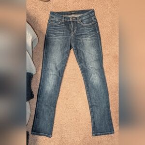 Joe's Jeans Low Rise Dark Blue Skinny Jeans